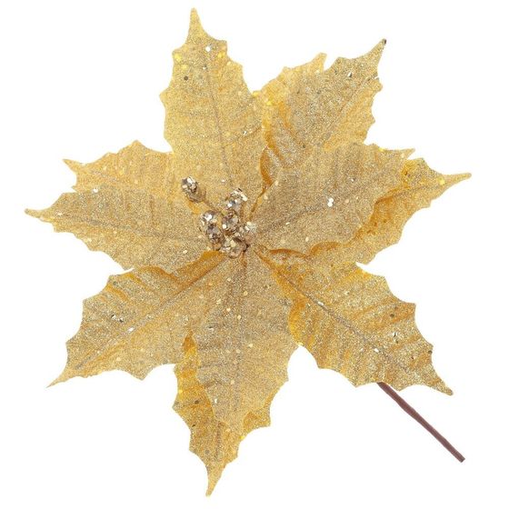 Цветок искусственный &quot;Пуансеттия&quot;, L27 W27 H30 см, 2в.