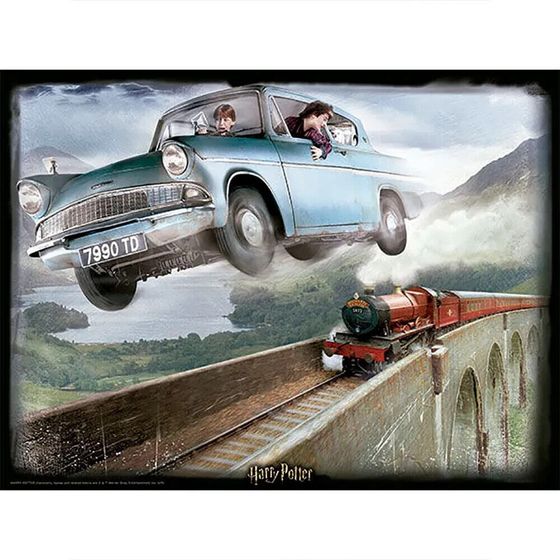 PRIME 3D Puzzle Harry Potter Lenticular Ford 500 pieces