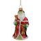 Украшение новогоднее "Дед Мороз, L6,5 W6,5 H13 см