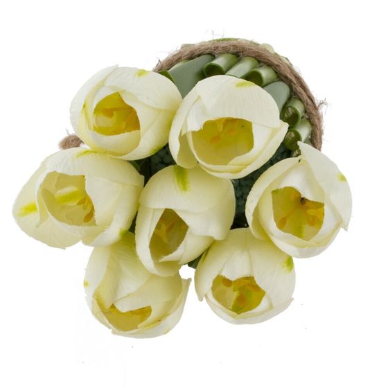 Цветочная композиция "Тюльпан", L10 W10 H19 см