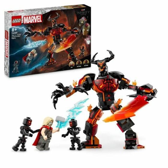 Lego 76289 Тор против строительного набора Surtur 245 Элементы
