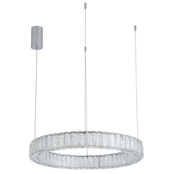 Люстра подвесная Divinare Barbara 1137/02 SP-28, LED, 1х28 Вт, 4000К, 8х150 см, хром