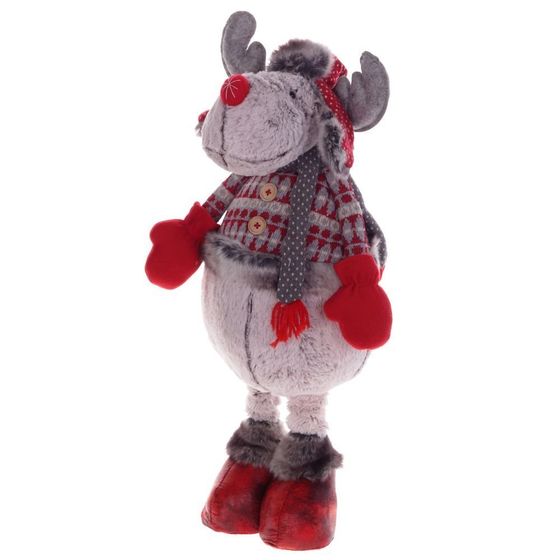 Игрушка набивная &quot;Лось&quot; (телескоп ноги), L30 W27 H109/90 см