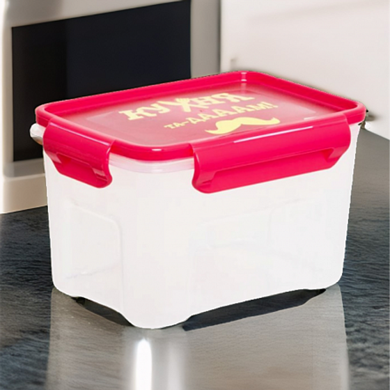 Контейнер прямоугольный КУХНЯ ЛОК декор 1.1л СВЧ