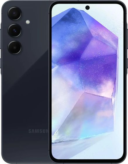 Смартфон Samsung Galaxy A55 5G 8/128Gb темно-синий (SM-A556EZKACAU)