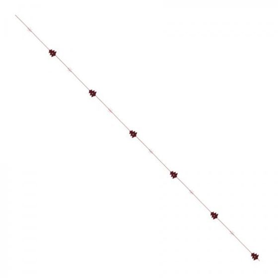 Изделие декоративное  Гирлянда &quot;Ёлочка&quot;, L190 W4 H1,5 см, 3в.