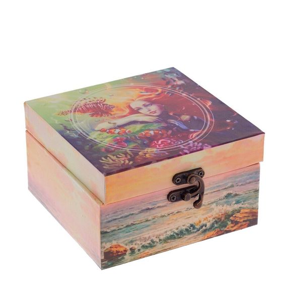 Шкатулка, Д14 Ш14 В8 см