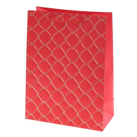 Пакет подарочный (бумага 210г/м2, блок микс 12шт), L18 W8,5 H24 см, 4в.