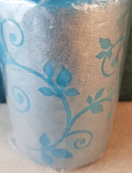 !09 НАБОР СВЕЧЕЙ 3 ШТУКИ (СИНЯЯ, КРАСНАЯ, БИРЮЗОВАЯ) - Свеча декоративная "Голуби любви " , 8x8x10 см., цвет красный + синий + бирюзовый