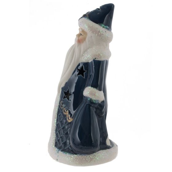 Подсвечник &quot;Дед Мороз&quot;, L9 W7,5 H16 см, 2в.