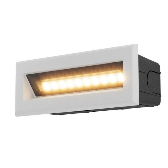 Подсветка для лестниц Outdoor O045SL-L5W3K, 5Вт, 13,7х5,4 см, LED, 400Лм, 3000К, цвет белый