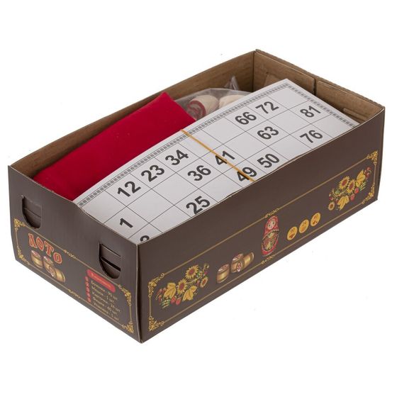 Игра настольная &quot;Лото&quot;, L24 W13 H8 см