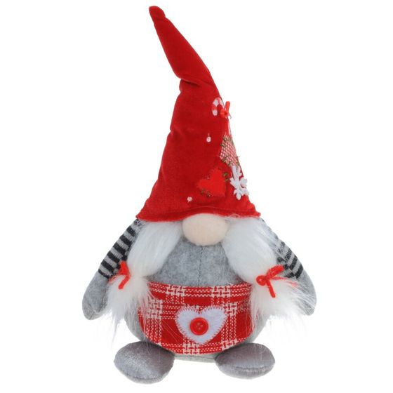 Игрушка набивная &quot;Гном&quot;, 2 в., L14 W8 H24 см, 2в.