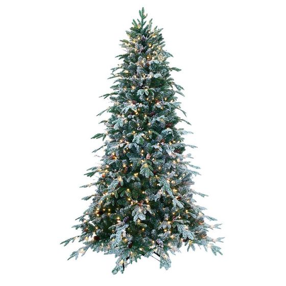 Елка искусственная &quot;Северная сказка&quot;с подсвет. от сети, L106 W106 H182 см, 1423 ветки, 400 LEDламп