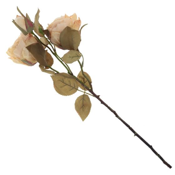 Цветок искусственный &quot;Роза&quot;, L20 W15 H56 см