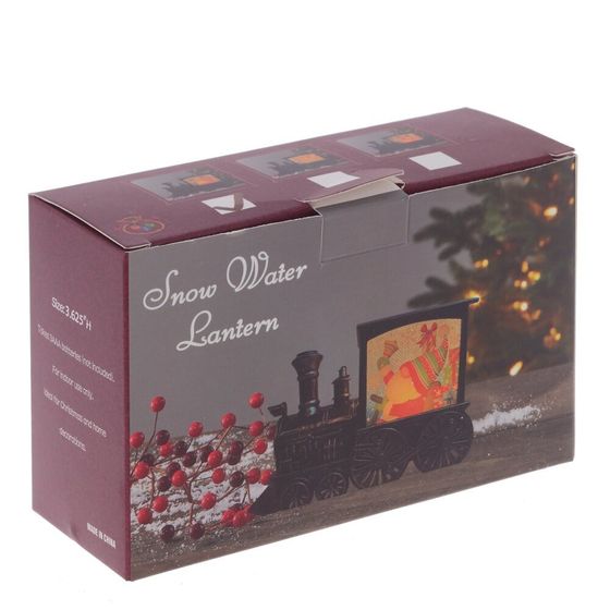 Изделие декор Паровоз &quot;Гном/Олень/Эльф&quot;  (подсвет, AAAх2 н/п) L13 W4,5 H8,5 см, 3в.