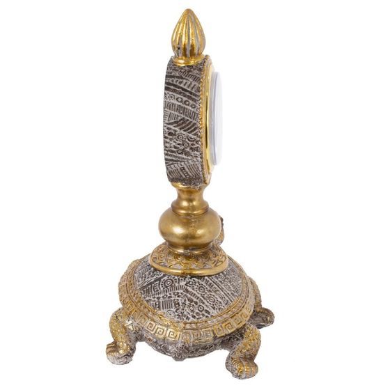 Часы настольные декоративные &quot;Черепаха&quot;, Д15 Ш10 В20,5 см