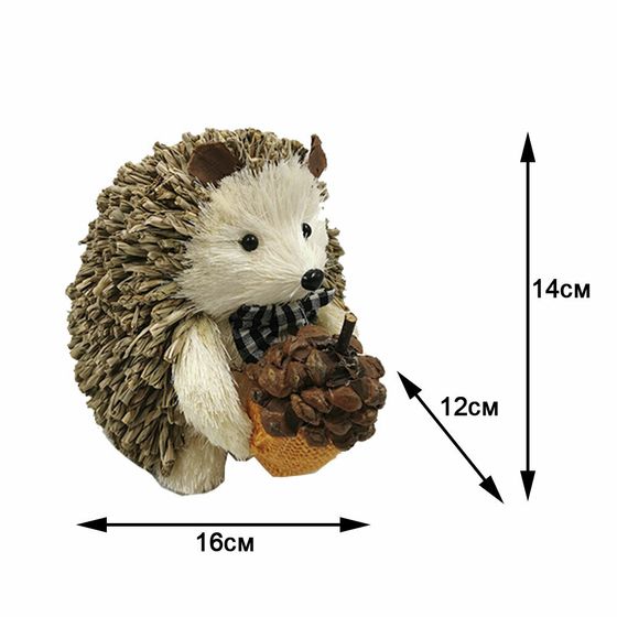 Фигурка декоративная &quot;Ежик&quot;, Д9 Ш14 В13 см
