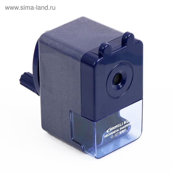 !Точилка механическая с контейнером "Классика", МИКС