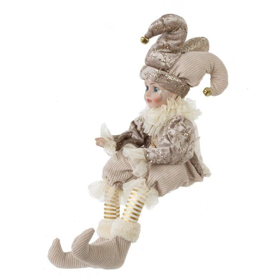 Игрушка набивная &quot;Клоун&quot;, сидячий, L15 W28 H50/29 см