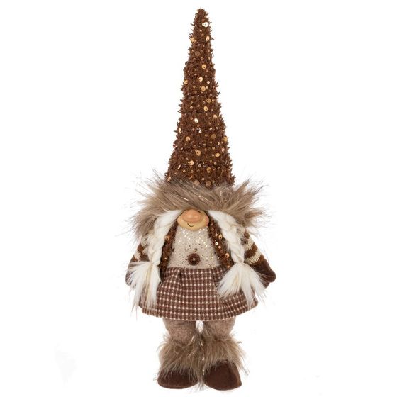 Игрушка набивная &quot;Гном&quot;, L18 W13 H42 см, 2в.