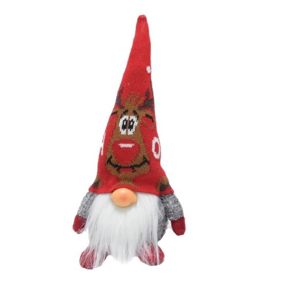 Игрушка набивная &quot;Гном&quot;, L11 W8 H25/15,5 см, 4в.
