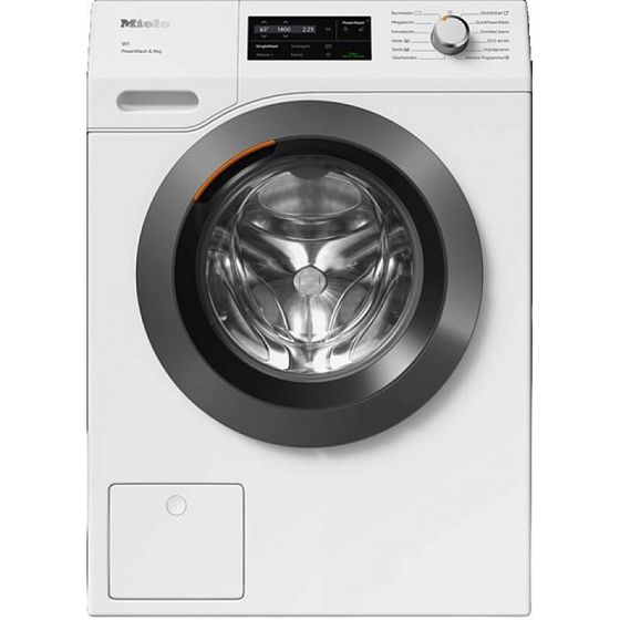 Стиральная машина Miele WCG370WPS белый лотос 9кг 1400об/мин с паром, с английской панелью управления