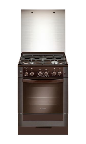 Плита газовая Gefest ПГ 6300-02 0347 коричневый стек.крышка реш.чугун