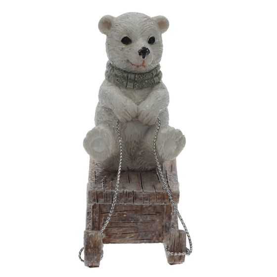 Фигурка декоративная &quot;Медвежонок&quot;, L8 W3,5 H8 см