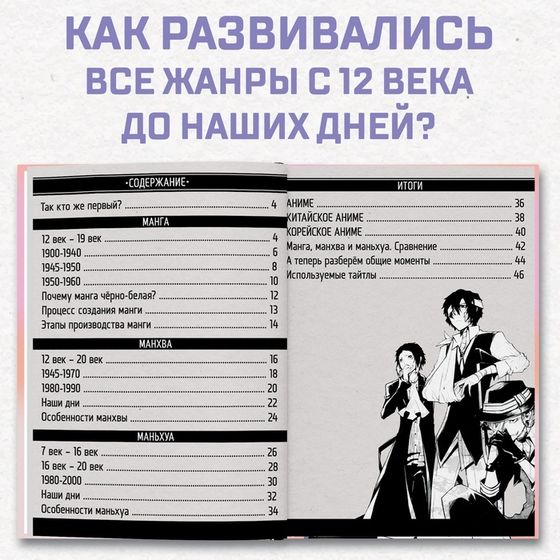 Энциклопедия «Искусство в картинках», в твёрдом переплёте, 48 стр., Аниме