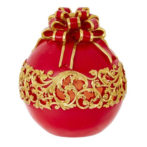 Изделие декоративное "Новогодний шар" с подсветкой, L19 W19 H23 см