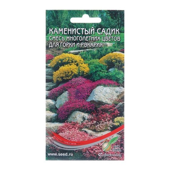 Семена цветов Смесь многол.цветов &quot;Каменистый садик&quot;, 3 г