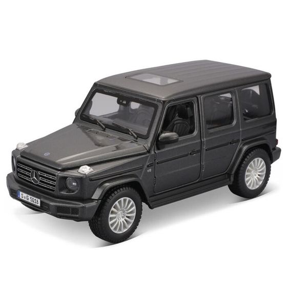 Машинка Maisto Die-Cast 2019 Mercedez Benz G Class AMG SUV, 1:24, цвет тёмно-серый