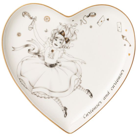 ТАРЕЛКА LEFARD &quot;WONDERLAND&quot; СЕРДЦЕ 15*2 СМ