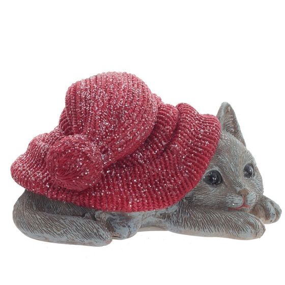 Фигурка декоративная &quot;Котёнок&quot;, L14 W9,5 H7,5 см, 2в.