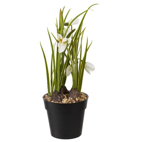 Цветочная композиция &quot;Подснежник&quot;, L10 W9,5 H29 см