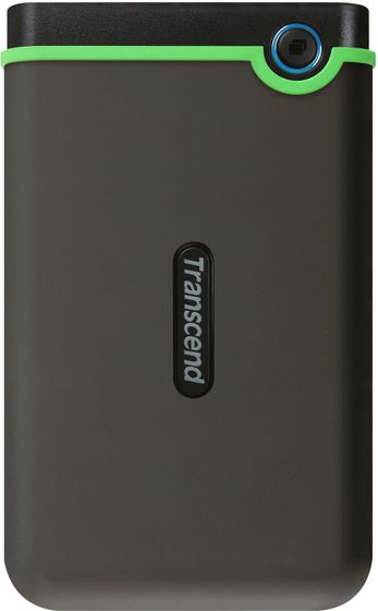 Внешний HDD 2Tb Transcend USB3.0 TS2TSJ25M3S StoreJet 25M3S (5400rpm) 2.5&quot; серый