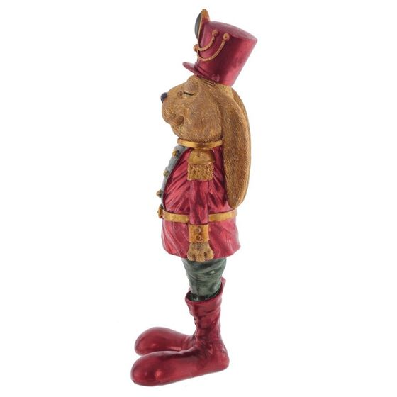 Фигурка декоративная &quot;Солдатик-зайка&quot; L8 W6,5 H21,5 см