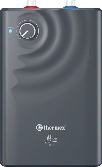 Водонагреватель Thermex Mera 10 U накопительный электрический 10л черно-серый