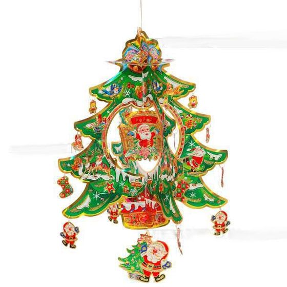 !09 Декор новогодний &quot;Ёлка&quot; (38*43см)