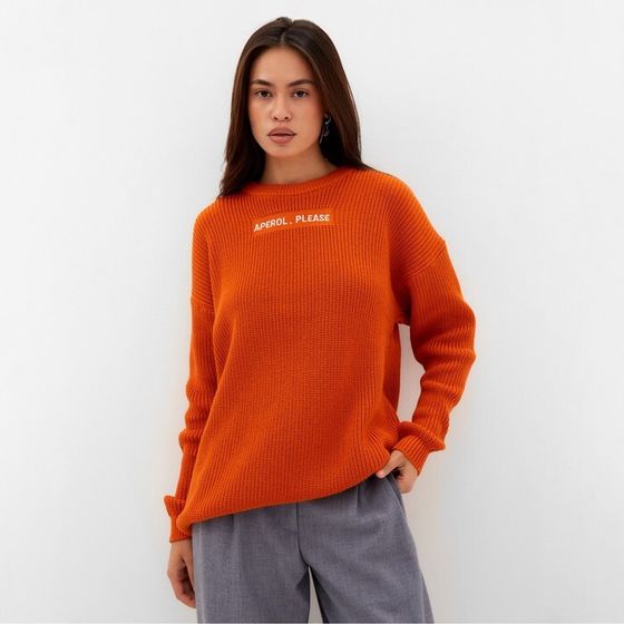Джемпер женский MIST &quot;Aperol&quot;, оранжевый, р. L (48-50)