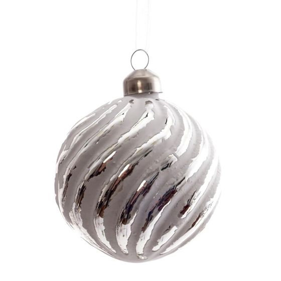 Украшение новогоднее "Шар", L8 W8 H9 см, 2в.