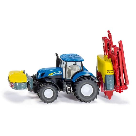 SIKU 1:87 New Holland Tractor With Crop Sprayer (3131799)