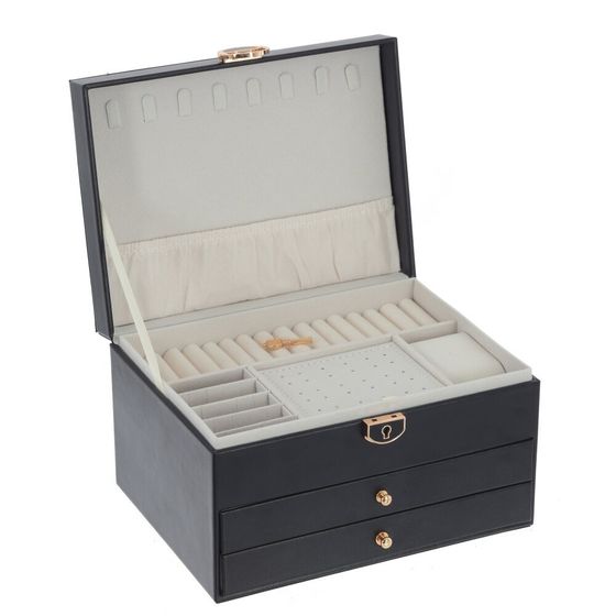 Шкатулка для украшений, Д23 Ш17 В13,5 см