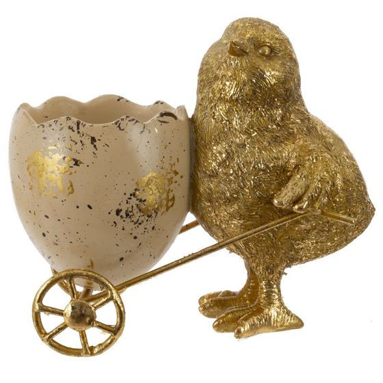 Подставка декоративная для яйца &quot;Цыпленок&quot;, L13 W7 H11 см