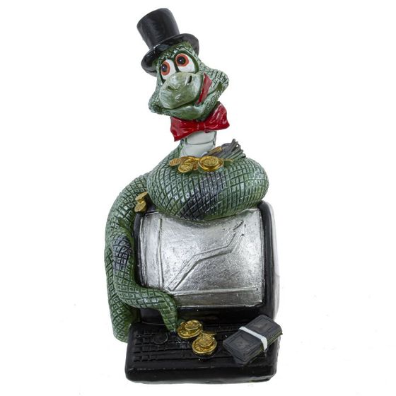 Копилка &quot;Змейка&quot;, L6,5 W6,5 H12 см, 2в.