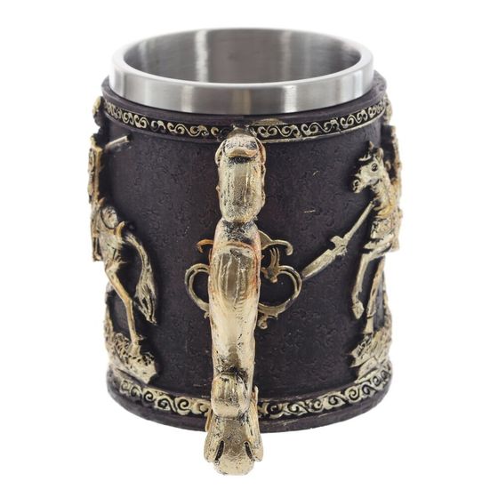 Кружка &quot;Рыцарь на лошади&quot;, 445 мл, L15 W10 H11,5 см