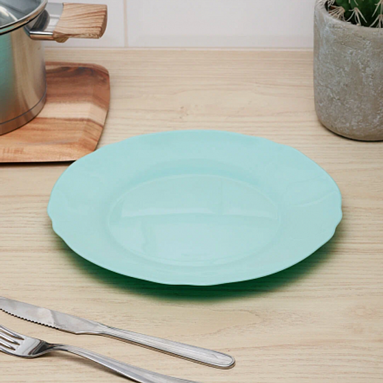 Тарелка обеденная ЛУИ XV ТЮРКУАЗ 24см