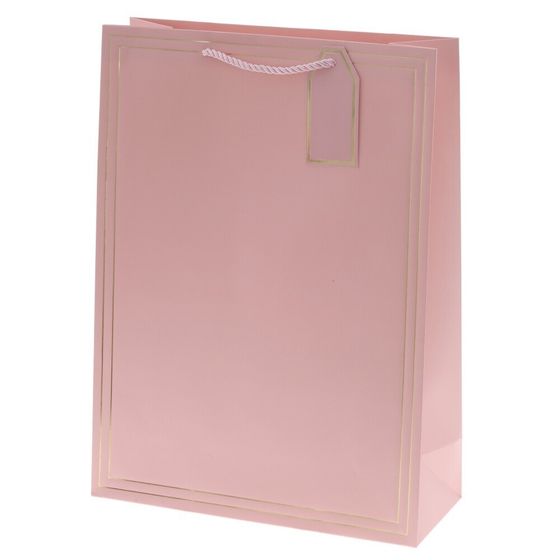 Пакет подарочный (бумага 210г/м2, блок 12шт), L31 W12 H42 см, 10в.