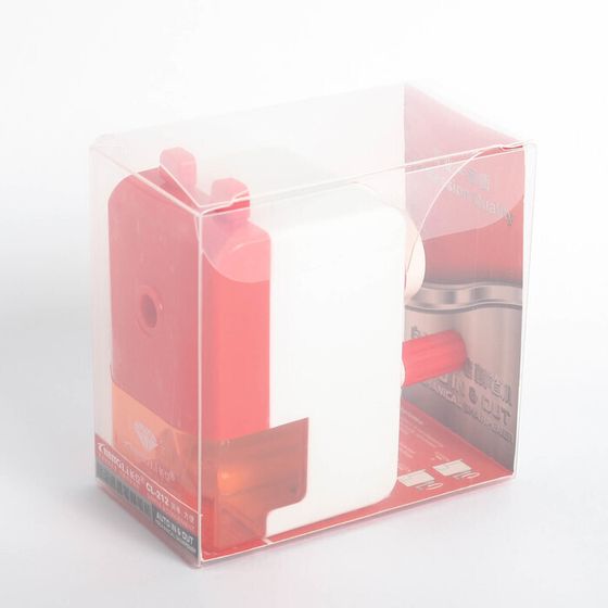 !Точилка механическая с контейнером "Классика", МИКС